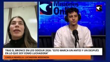 Camila Amarilla habló tras el bronce en los ODESUR 2026