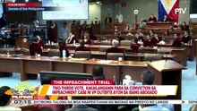 Impeachment Court, ibinaba ang kakailanganing boto para ma-convict sa Impeachment Trial si VP Sara Duterte | ulat ni Sheila Natividad