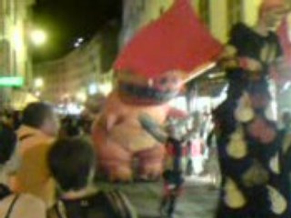 Rue Fesch Ajaccio Shopping de nuit Les Feux follets