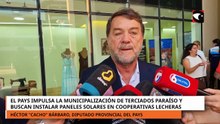 El PAYS impulsa la municipalización de Terciados Paraíso y mejorías en cooperativas lecheras