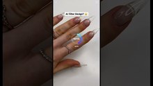 AI Filter Nageldesign? 😳😂 #shorts #nails #gelnails #naildesign #nägel #nageldesign