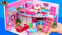 DIY Miniature Cardboard House #201 ❤️ Build Mini Cute Villa House from Cardboard for Pet