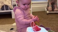 hahaland Baby Tissue Box Toy – Montessori Sensory Pulling Toy
