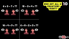 #MathPuzzle 🔢🧩 Who Got All 4 Equations Right? 🤔