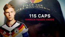 Kimmich moves past Kroos in Germany's all-time list