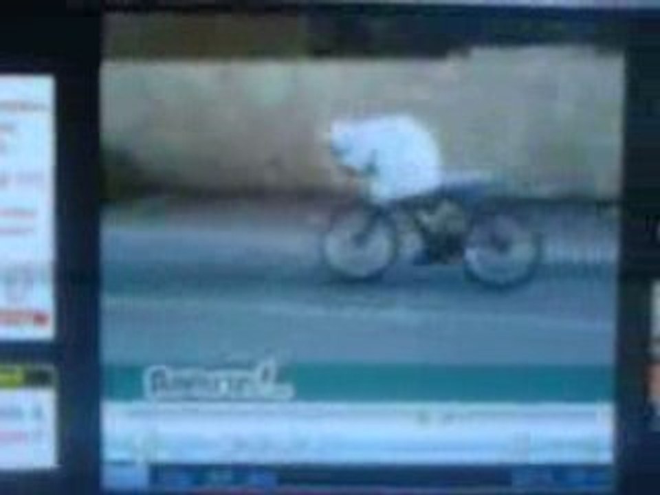 Regis fait un beurn a velo c trop un fou