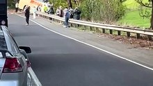 A Wangaratta driver has escaped injury in a fatal bus crash on the Melba Highway at Glenburn on Thursday, September 24.