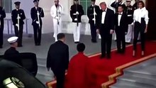 Donald Trump y Melania reciben a Xi Jinping y su esposa en la Casa Blanca