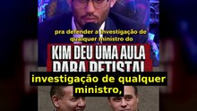 Deputado Kim Kataguiri (Brasil) diz 'Se investigue' e nega que tenha blindado o ministro do STF