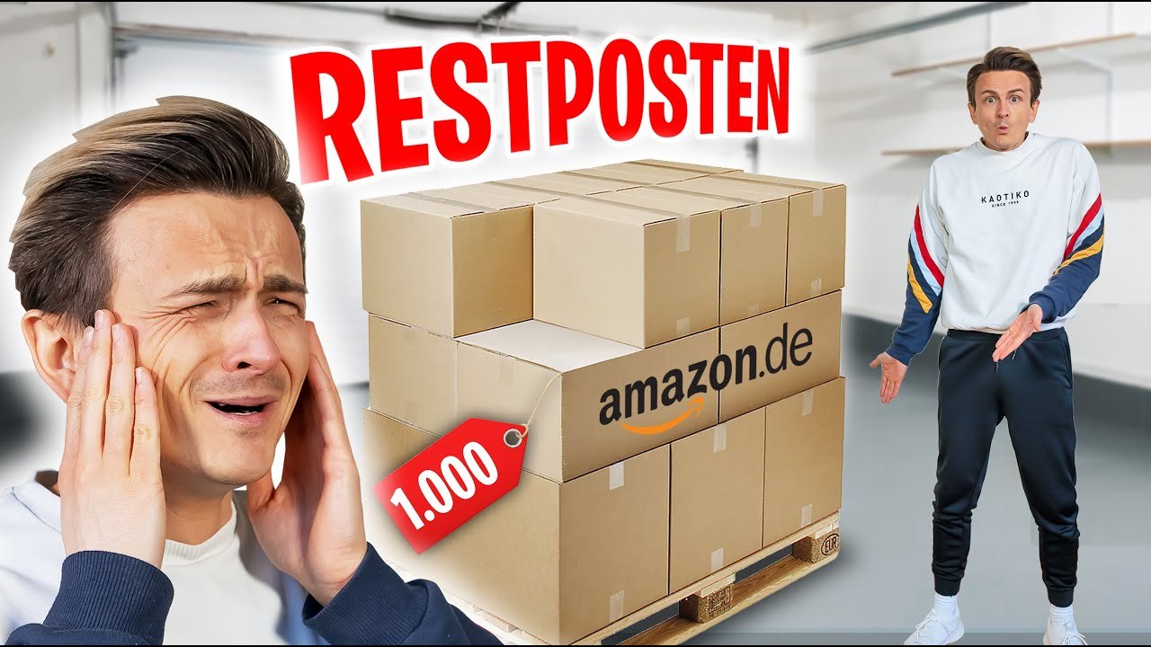 Amazon-Restposten für 1.000 Euro ausgepackt: Haushaltskram, Deko & kaputte Geräte