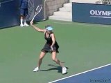 Nicole Vaidisova - Forehand - Slow-Motion