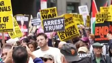 Miles de personas se manifiestan en Nueva York para pedir el arresto de Netanyahu en la ONU