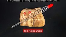 5 PCS Hireeds Fly Fishing Floats High-Index Plastic Vertical B... -- Hot Deal 2026 | Limited Offer!
