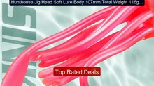 Hunthouse Jig Head Soft Lure Body 107mm Total Weight 116g/206... -- Amazing Value 2026 | Must Have!