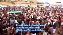 Saudi Arabia reports fresh Houthi attacks as France offers military support to protect Yanbu