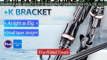 FISHINGFANS RANCY 3.0 T1100S+M40X CARBON FUJI FAZLITE GUIDE L... -- Amazing Value 2026 | Must Have!