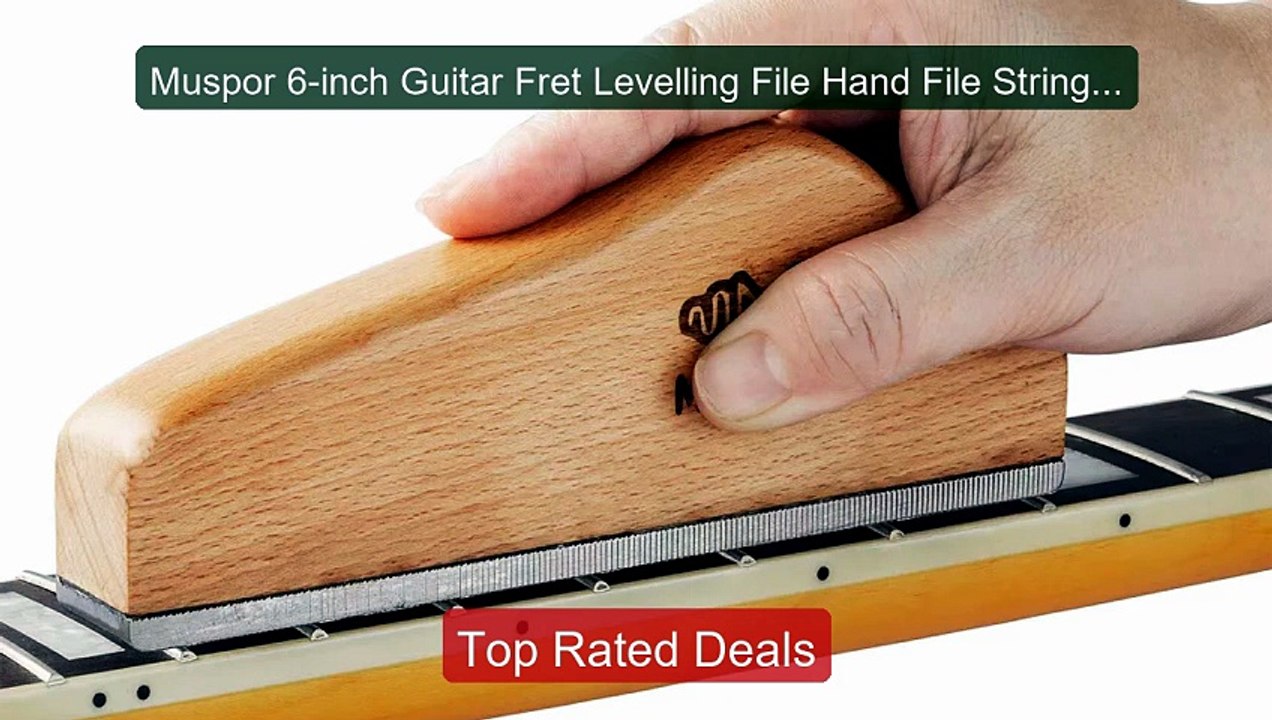 Muspor 6-inch Guitar Fret Levelling File Hand File String Leveling ...