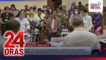 Independent at Civilian Commision, sinariwa ang umano’y mga krimen na kinasangkutan umano ng Davao death squad | 24 Oras