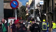 Explosão no centro de Atenas: edifício antigo ruiu e duas mulheres foram resgatadas