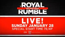 Royal Rumble 2018 - January 28 on WWE Network