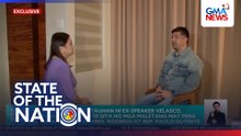 Nagpakilalang tauhan ni ex-Speaker Velasco, naghatid umano ng pera kina VPSD, FPRRD at Rep. Duterte | SONA