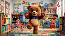 Teddy Bear Boom Boom 🧸🎵 | Fun Dance Song for Kids | Nursery Rhymes for Toddlers