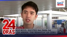 Sparkle Boys, excited na para sa 'Bida sa Arena - The Rematch' sa Cebu | 24 Oras