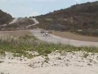 Atterrissage à St Barth
