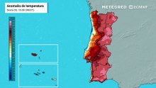 Temperaturas muito acima do habitual marcam o sábado em Portugal continental