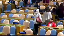 At UN, Netanyahu defends Israel as delegates walk out