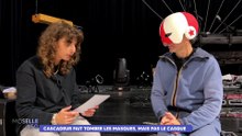 L'artiste Cascadeur fait tomber les masques, mais pas le casque