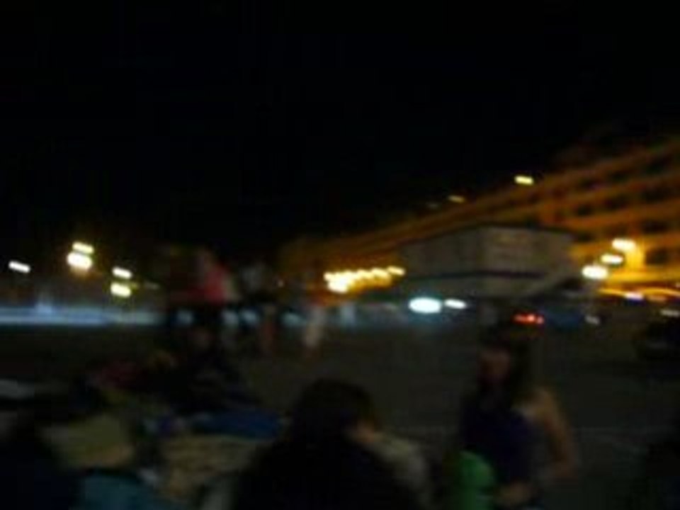 Attente du concert ,Monaco