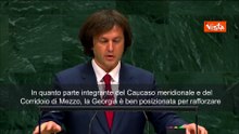Kobakhidzhe (Georgia) all'Onu: Noi crocevia tra Europa e Asia, favoriamo scambi e investimenti