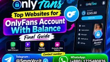 Best Sites to Buy! OnlyFans Account With Balance Online