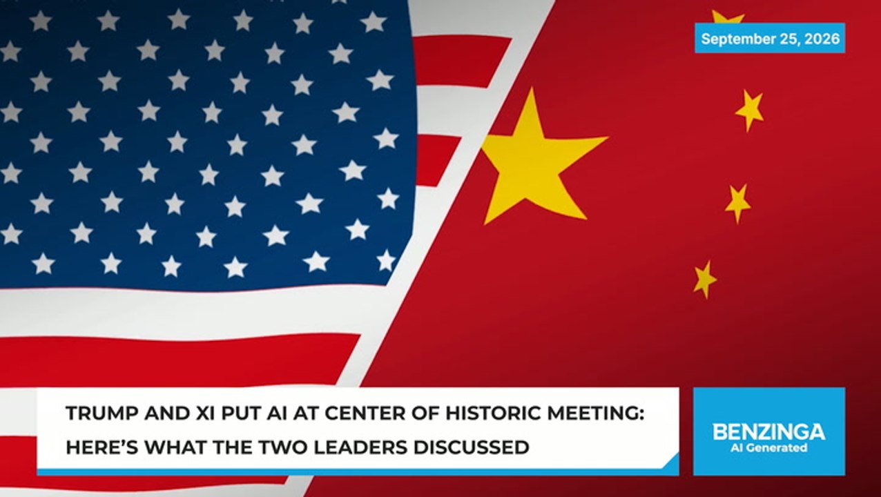 Trump, Xi Talk AI