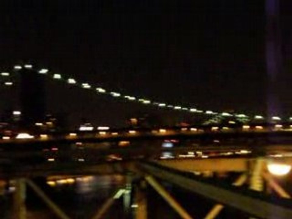 Manhattan depuis le pont de Brooklyn