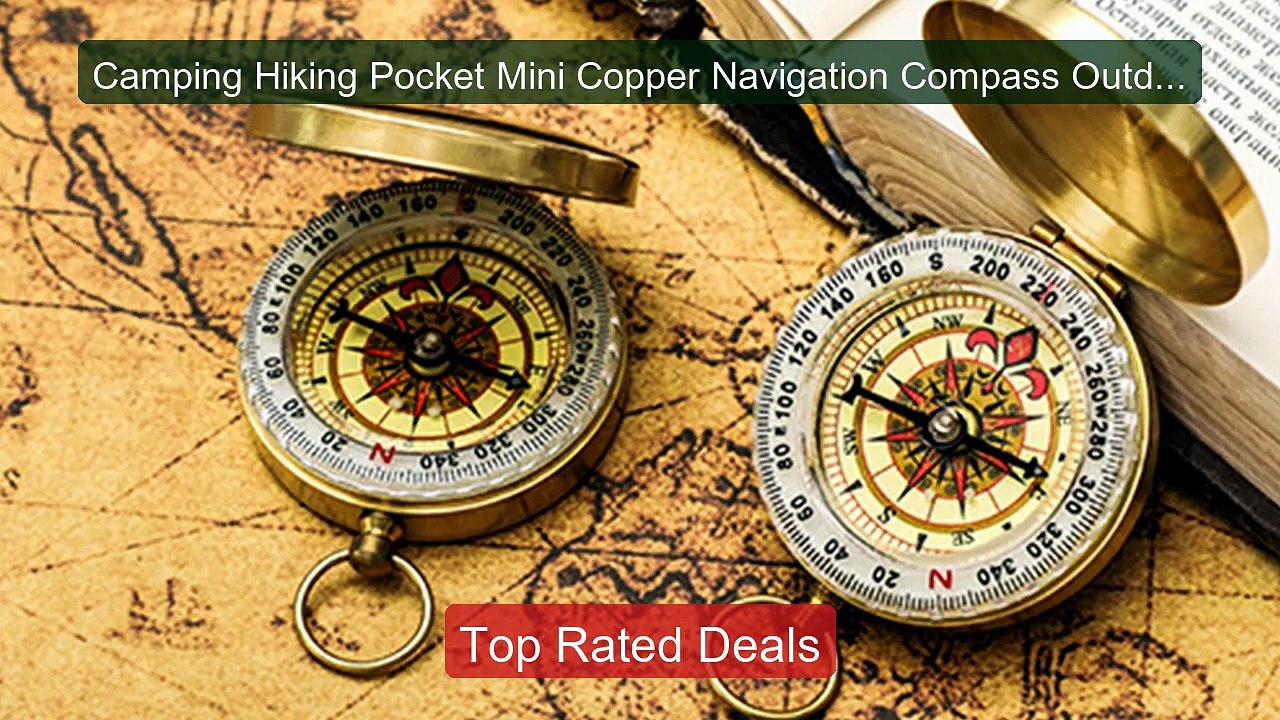 Camping Hiking Pocket Mini Copper Navigation Compass Outdoo... -- Top Pick 2026 | Unbeatable Price!