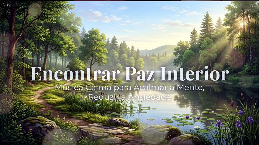 Encontrar Paz Interior | Música Calma para Acalmar a Mente, Reduzir a Ansiedade