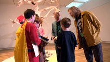 Four-metre sculpture celebrates imagination of children’s author