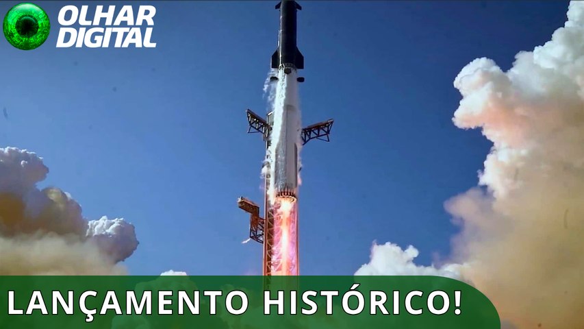 SpaceX lança Starship em missão inédita e você assiste ao vivo com o Olhar Digital