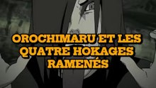 Orochimaru peut-il réellement contrôler lesHokages ressuscités ? Découvre la controntation épique !#Anime #naruto #orochimaru #hokage #sasuke