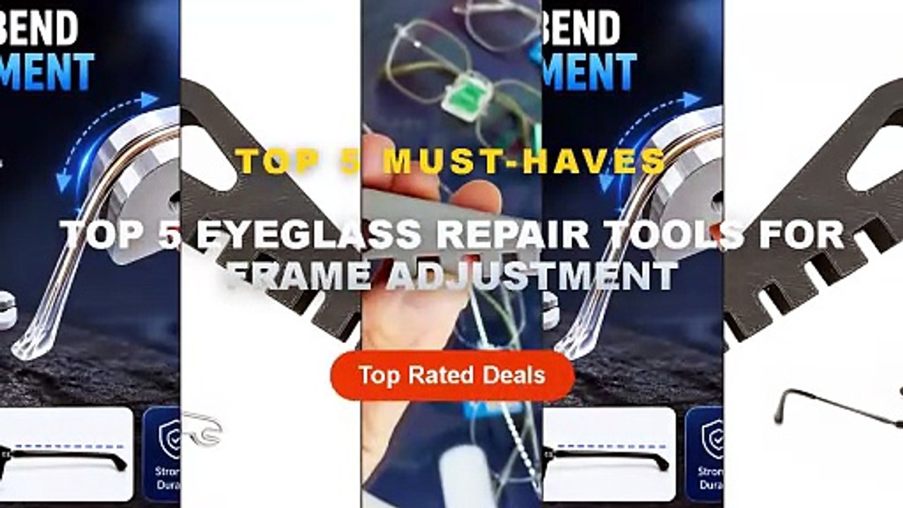 Top 5 Best Top 5 Eyeglass Repair Tools For Frame Adjustment (Must Have ...