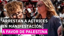 ¡Escándalo en Nueva York! Detienen a actrices en marcha pro-Palestina contra Netanyahu