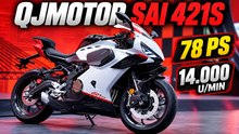 2027 QJMotor Sai 421S: 14.000 Touren treffen auf Brembo-Power