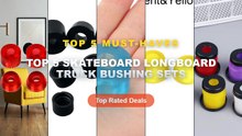 Amazing Top 5 Skateboard Longboard Truck Bushing Sets You Need To See - 1Set Skateboard Bushing Gasket PU Longboard Shoc...