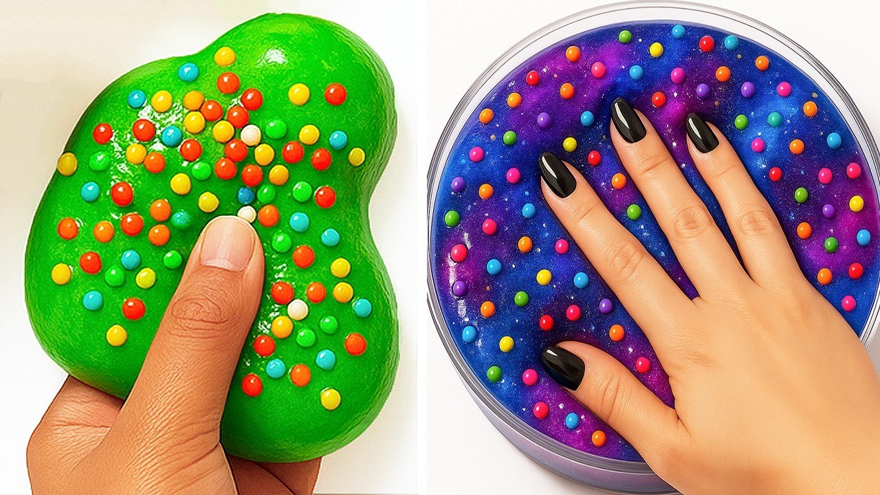 Relaxing Slime ASMR No Talking | Satisfying Squish Videos - video ...