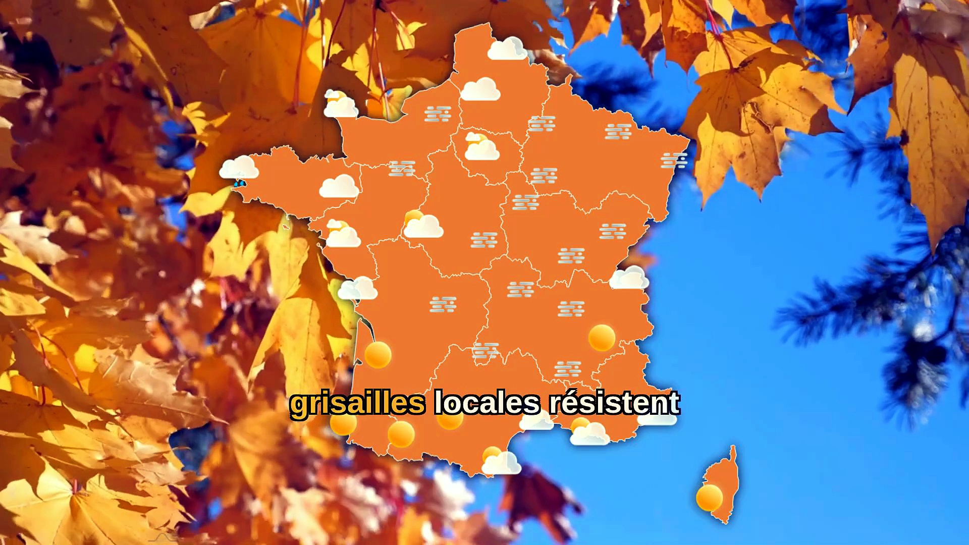 Bulletin météo France du jeudi 15 octobre 2026