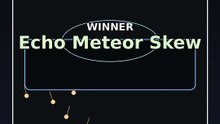 Epic Marble Race: Echo Meteor Skew vs Cosmo Meteor Skew | AI Physics Battle | Vortex Derby Run