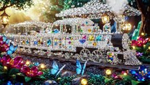 🚂💎 The Enchanted Crystal Food Train! 🌈 Magical Miniature Cooking ASMR | Satisfying Fantasy Foods