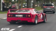 Supercars Accelerating - CRAZY F40, Challenge Stradale, Countach, 849 Testarossa, 12Cilindri